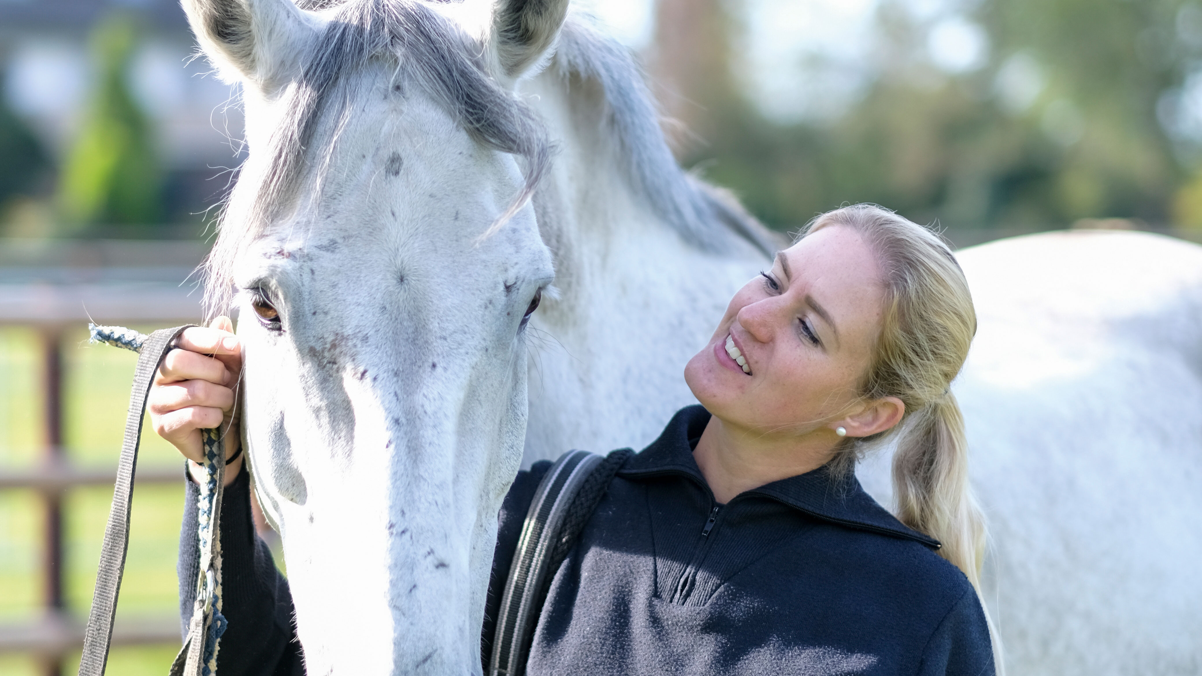 Jasmin Hammes (34) und ihr Wallach Colorado (13) sind seit vier Jahren Partner.